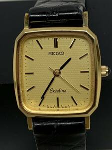  Seiko SEIKO Exceline женские наручные часы работа SPG30 7321-6570 батарейка заменена подтверждение рабочего состояния кварц корпус только 12 часов в течение пересылка 