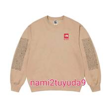 【XLサイズ】 新品 未使用 Supreme The North Face Crewneck Khaki シュプリーム ノースフェース クルーネック ボックスロゴ ボロゴ カーキ_画像2