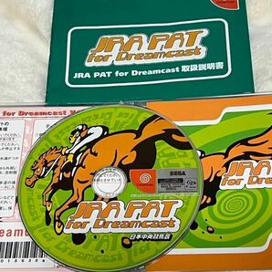 DC ドリームキャスト ソフト JRA PAT for Dreamcast 日本中央競馬会 説明書ありの画像1