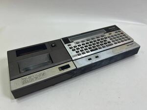 [ free shipping ]SHARP sharp PC-1501 CE-150 pocket computer - pocket computer operation not yet verification junk Showa Retro at that time goods 