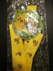 ポケモン ポケットモンスター JR 東日本オリジナルポケモンネックストラップ 未開封 ピカチュウ ②