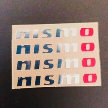 【大特価】nismo Stainless サイドミラーステッカー 4個セット_画像6