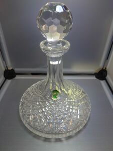 waterford crystal decanter　ウォーターフォード リスモア 船底型デキャンタ　クリスタル クリスタルガラス