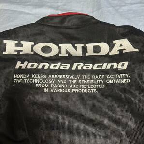 未使用 HONDA Racing メッシュジャケット パット入り XLサイズ バイク オートバイ ホンダ ツーリング ライダースジャケット の画像3