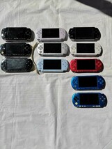 SONY PSP 本体のみ11台　ジャンク PSP3000 PSP2000 PSP1000 _画像1