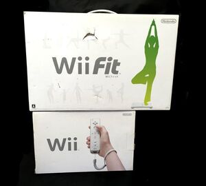 Nintendo Nintendo Wii / Wii Fit 2 point set electrification only verification used 