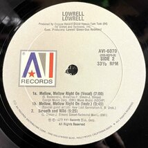 【FUNK】【SOUL】Lowrell* - Lowrell / AVI Records AVI 6070 / VINYL LP / US_画像5