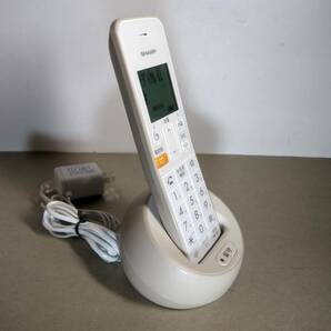 SHARP シャープ デジタルコードレス電話機 JD-S08CL 留守番電話 ナンバーディスプレイ対応 美品の画像2