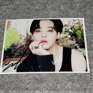 JIMIN(BTS)◎韓国発売「BE」スチール写真(2Lサイズ)◎直筆サイン