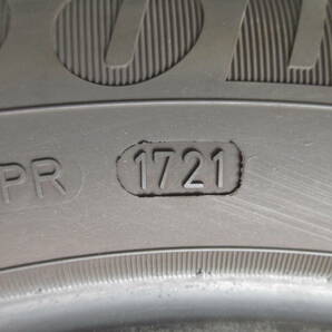 225/55R17101V 2021年製 センター溝6mm前後 グッドイヤー エフィシェントグリップ 中古タイヤ2本の画像6