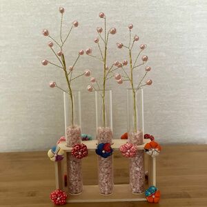 ちりめん細工　置物　 ハンドメイド