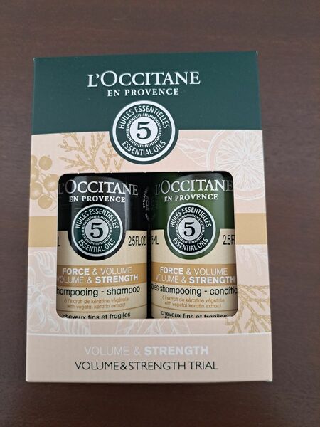 ロクシタン　ファイブハーブスボリューム&ストレングストライアル LOCCITANE