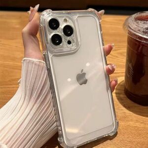 iPhone15ケース　スマホカバー　耐衝撃　携帯ケース　透明　シンプル　クリア ソフト 薄型 スマホケース