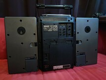 【HITACHI】TRK-9050 PERDISCO ラジカセ Vintage RADIO CASSETTE RECORDER 日立 レトロ ラジオ カセット レコーダー _画像9