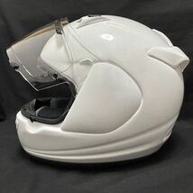 アライ ARAI クァンタムJ Sサイズ(55.56センチ) グラスホワイト_画像5