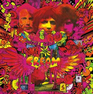 名盤 Cream Disraeli Gears クリーム 　国内盤帯付　2006年 リマスター盤　バンドの黄金時代を自由に体験できる一枚。クリームの伝説