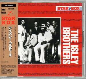 廃盤 R＆B SOUL The Isley Brothers　アイズレー・ブラザーズ/STAR BOX　日本国内盤帯付き　駄曲なしの最高傑作　名曲満載