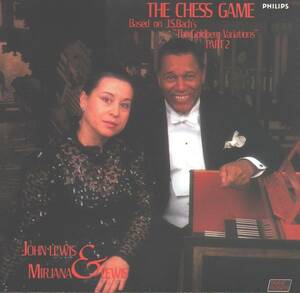 貴重廃盤 John lewis ＆ mirjana lewis The Chess Game Vol 2 ジョン・ルイスは言わずとしれたモダン・ジャズ・カルテット中心メンバー