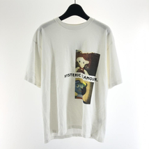 【中古】HYSTERIC GLAMOUR 02232CT15300 DIZZY＆MILKY TEE ホワイト サイズM ヒステリックグラマー[240017615619]_画像1