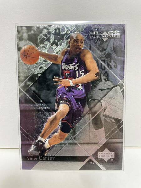 NBAカード　ビンス・カーター　VINCE CARTER BLACK DIAMOND UPPER DECK 2000 【ラプターズ時代】