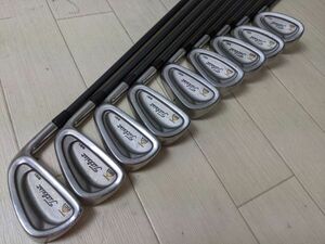 タイトリスト Titleist DCI 981 アイアン9本セット オリジナルカーボン Flex S #3～S #