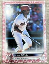 【ベル/Josh Bell】2022 Topps Baseball Japan Edition Purple 桜パラレル 99シリ_画像1