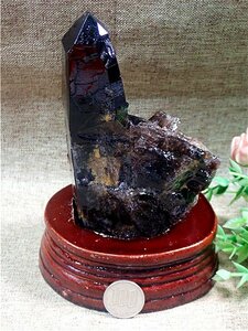 AAA級【魔除け】◆天然モリオン(黒水晶）クラスター178C3-75C39D