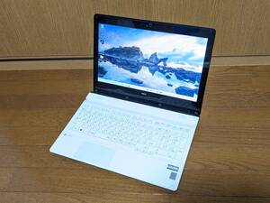 【Windows11】NEC NS550/B (15.6インチ/Core i5-5200U/8GB/SSD250B換装/Wi-Fi/Blu-ray/カメラ/Bluetooth）