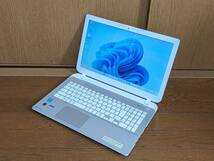 【Windows11】東芝 dynabook T55/45MG （15.6インチ/Core i3-4025U/8GB増設/SSD128B換装/Wi-Fi/DVD/カメラ/Bluetooth）_画像1