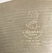 Zildjian 【定番】18インチ　クラッシュ　ライド_画像3