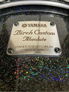 【レア色】【使用感なし美品】YAMAHA Birch custom absolute 14インチ 日本製