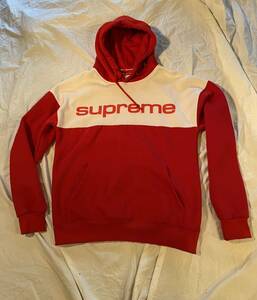 SUPREMEシュプリームスウェット パーカー Hooded カナダ製古着