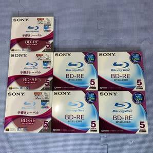 SONY ソニー ブルーレイディスク BD-RE 25GB ビデオ用 1-2倍速 まとめて35枚 5枚×7 録画用の画像1