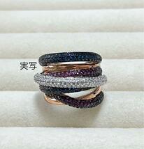 002③アクセサリー　リング　指輪　デザイン　装飾　ジルコニア　韓国　レディース_画像6