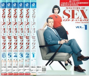 No2_00449 中古DVD まとめ売り マスターズ・オブ・セックス シーズン1 全6巻