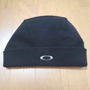 良品 90s 00s OAKLEY 変形ビーニー ニット帽 猫耳 赤タグ 