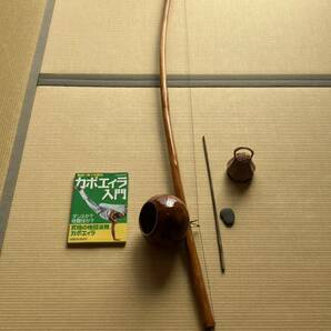 送料込み！本物 ブラジルの国技 カポエイラの楽器 ビリンバウ Brazil berimbau bossa nova サンバsamba カポエラ capoeira 美術の画像1