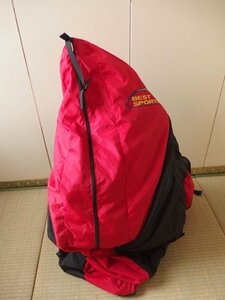 0240230k【サイズB】BEST SPORTS パラグライダー ハーネス BAB-LBS ベストスポーツ/best air bag/中古品