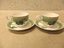 0240297w【Noritake ROYAL ORCHARD カップ＆ソーサー ２客 セット】ノリタケ/C&S/ロイヤルオーチャード/中古品_画像1