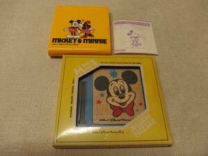 0340310a[me flight ] Disney retro puzzle 2 points collection /TOMY compact puzzle / Apollo company wooden jig zo- puzzle Mini Mini / secondhand goods /.. pack shipping possibility 