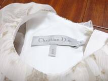 ディオール Christian Dior ドレス ワンピース 星柄 レース シルク 女の子 子供用 4 110 1124782 ZEIZIOFS_画像8