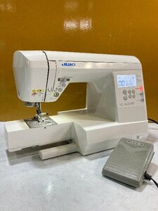 【1円スタート！】JUKI ジューキ 家庭用ミシン HZL-G100WB フットペダル付き 100V 動作良好 九