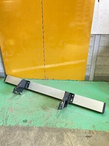 【1円スタート！未使用品】日野 アルミリアバンパー 2m ステー付き 4t用 架装 トラック用 ※直接引き取り限定※ その1