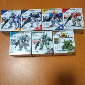 【新品未開封】ガンダムコンバージ＃23 エアリアル＋改修型＋Sガンダム＋ Z plus＋ネロ＋ジェガン＋ルッグン＆マゼラアタック　全7種　