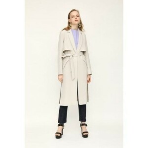 SLY Sly LIGHT MANNISH LONG coat light manishu long coat trench coat long coat to wrench 