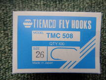 ティムコ フライフック サイズ26 ＃26 100本セット TMC508 新品_画像1