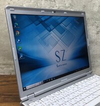 1円～ ●Panasonic LET'S NOTE SZ6 / Core i7 7600U (2.80GHz) / メモリ 16GB / SSD 512GB / 12.1型 (1920×1200) / Win10 Pro 64bit_画像2