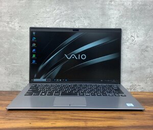 1円～ ●SONY VAIO Pro PK / Core i3 8145U (2.10GHz) / メモリ 4GB / SSD 128GB / 14型 フルHD (1920×1080) / Windows10 Pro 64bit