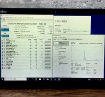 1円～ ●富士通 ARROWS TAB Q738/SB / Core i5 7300U (2.60GHz) / メモリ 4GB / SSD 128GB / 13.3型 フルHD (1920×1080) / Win10 Pro_画像4