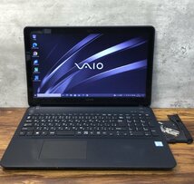 1円～ ●SONY VAIO S15 / Core i5 6300HQ (2.30GHz) / メモリ 8GB / HDD 500GB / DVD / 15.6型 HD (1366×768) / Windows10 Pro 64bit_画像1